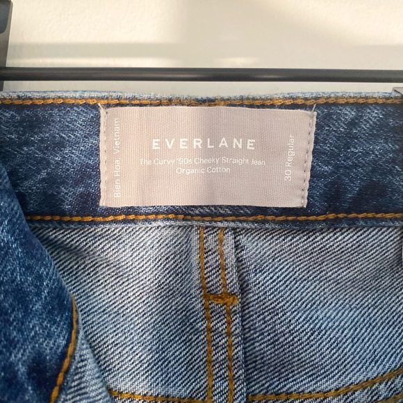 NWT Everlane Curvy 90s Cheeky Straight Jean - Picture 8 of 13